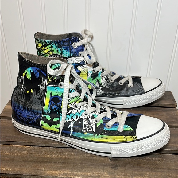 Converse Chuck Taylor All Star DC Comics Batman Sneakers - Picture 1 of 13